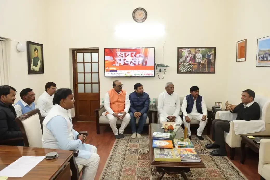 बंद पत्थर खदानों की समस्या को लेकर बड़ी पहल राज्य मंत्री के नेतृत्व में केंद्रीय श्रम मंत्री से वार्ता, जल्द खनन शुरू होने का आश्वासन।