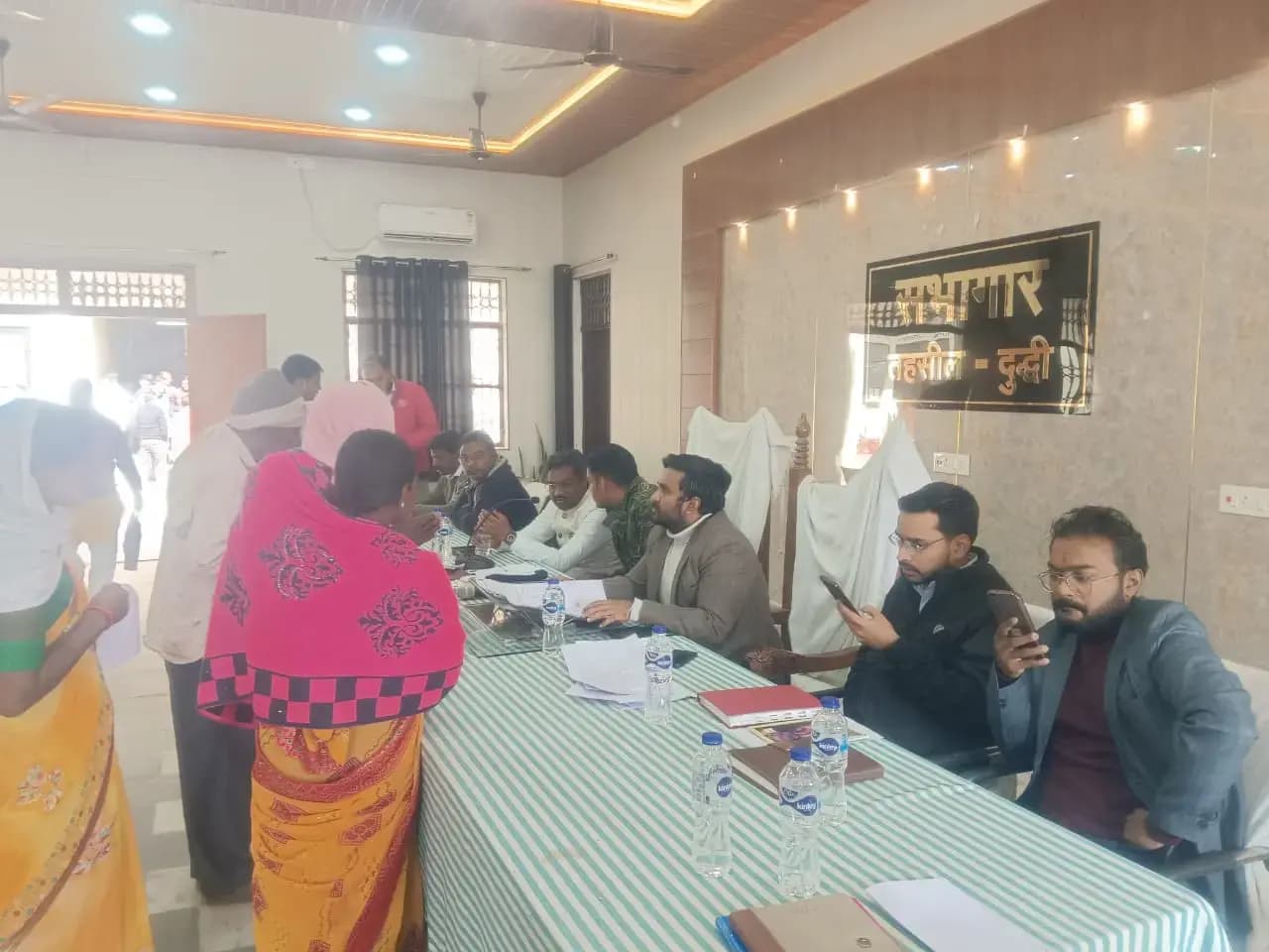 दुद्धी में संपूर्ण समाधान दिवस: 32 शिकायतों के सापेक्ष महज एक का निस्तारण