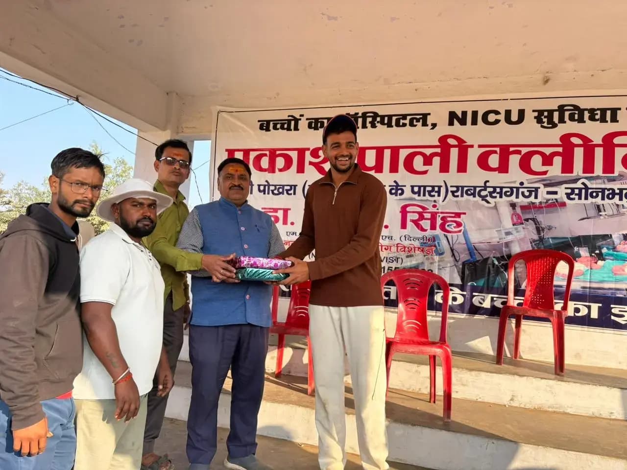 ओबरा ने दानापुर को 5 विकेट से हराया, प्रियांशु बने मैन ऑफ द मैच।