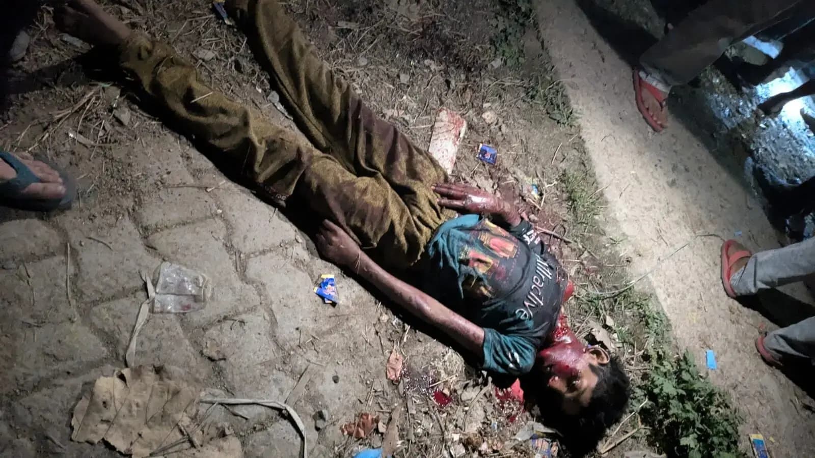 Big breaking: नाबालिक का गला रेतकर हत्या, आरोपी फरार