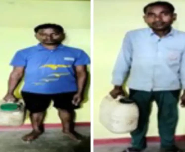 बभनी पुलिस की बड़ी कार्रवाई: अवैध कच्ची शराब के साथ दो अभियुक्त गिरफ्तार