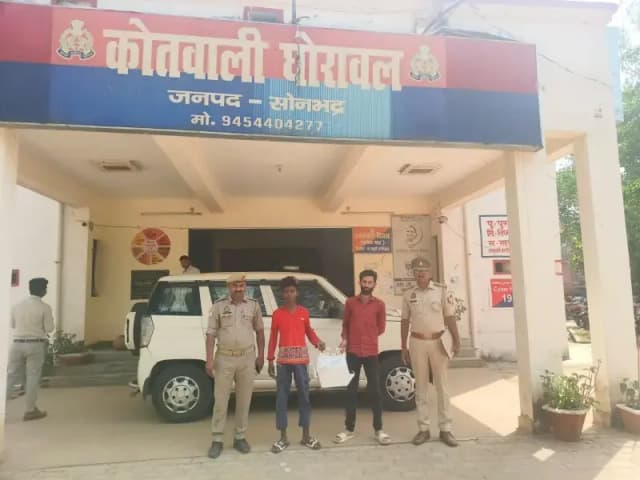 ऑटो से बैटरी चोरी करने के मामले में दो अभियुक्त गिरफ्तार 