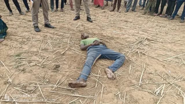 संदिग्ध परिस्थिति में खलिहान मे खून से लथपथ मिला युवक का शव, हत्या की आशंका 