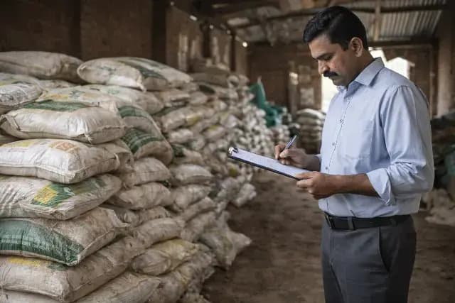 सोनभद्र में उर्वरक वितरण घोटाले पर कार्रवाई — 6 विक्रेताओं के लाइसेंस निलंबित, बिक्री पर रोक