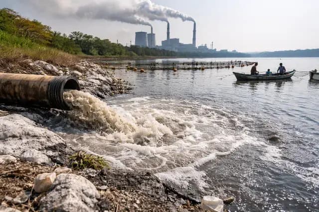 रिहंद जलाशय में राख का जहर — तापीय परियोजनाओं की लापरवाही से बढ़ता प्रदूषण, लोगों की सेहत पर संकट