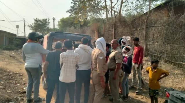 नीम के पेड़ पर रस्सी के सहारे लटक कर महिला ने किया जीवन लीला समाप्त क्षेत्र में हड़कंप