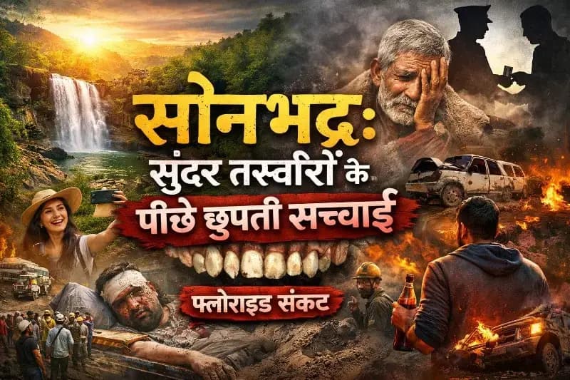 सोनभद्र : सुंदर तस्वीरों के पीछे छुपती सच्चाई का संपादकीय विश्लेषण Sonbhadra News