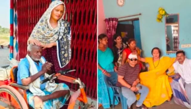 महामंडलेश्वर किरन नंदगिरी का सहायतार्थ उठे हाथ