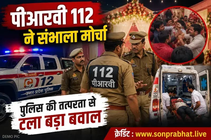 पीआरवी 112 की तत्परता से टला बवाल, इलाज के बाद संपन्न हुई शादी