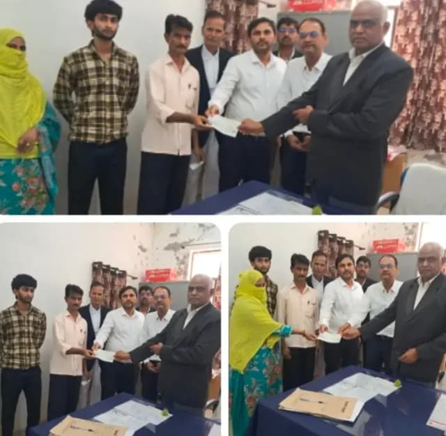 स्थायी लोक अदालत के हस्तक्षेप से पीड़ित परिवार को मिला 11.50 लाख रुपये का बीमा मुआवजा