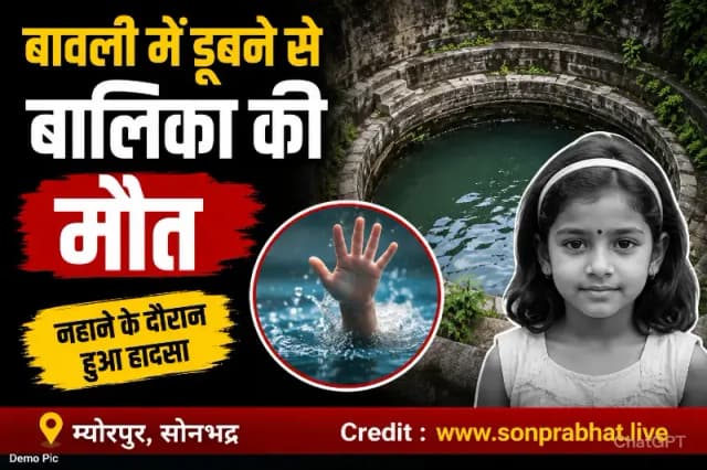 बावली में डूबने से आठ वर्षीय बालिका की मौत, नहाने के दौरान गहरे पानी में जाने से हादसा