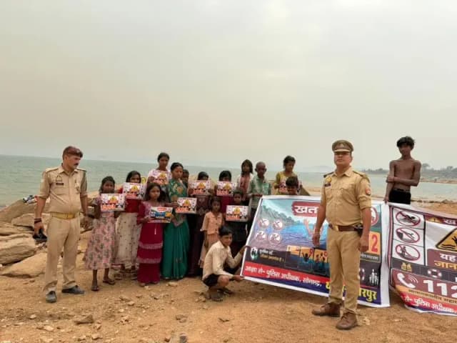 पानी में डूबने की घटनाओं को रोकने के लिए पुलिस ने चलाया जागरूकता अभियान