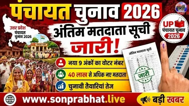 यूपी पंचायत चुनाव 2026: अंतिम मतदाता सूची जारी, चुनावी तैयारियों ने पकड़ी रफ्तार