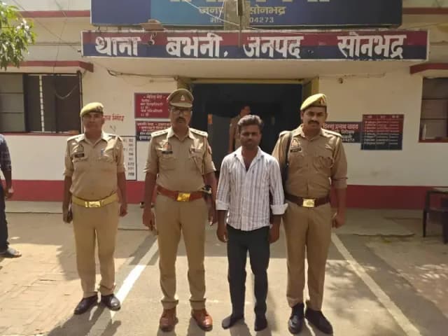 बभनी पुलिस के हत्थे चढ़ा वांछित अभियुक्त, सिरसोती तिराहे से गिरफ्तारी