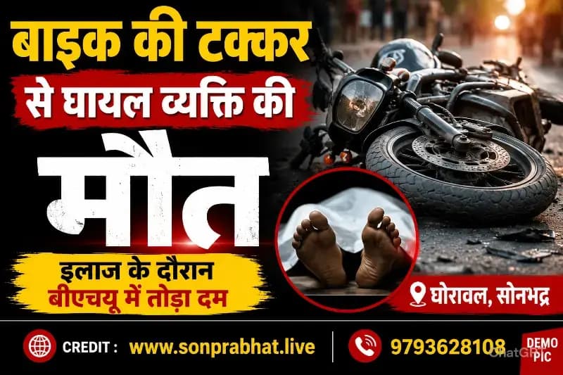 सड़क हादसे में घायल व्यक्ति की इलाज के दौरान मौत
