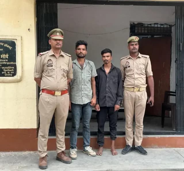 भैंस चोरी का 24 घंटे में खुलासा, चोरी की भैंस बरामद, दो आरोपी गिरफ्तार