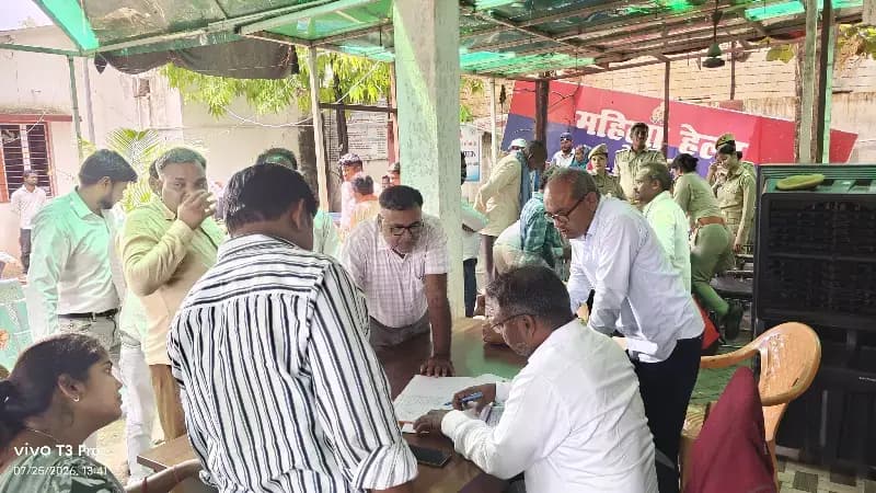 एसडीएम की अध्यक्षता में थाना समाधान दिवस संपन्न, 16 मामलों में एक का मौके पर निस्तारण
