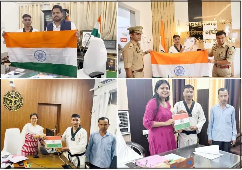 थाईलैंड में भारत का प्रतिनिधित्व करेंगे सोनभद्र के रवि सिंह, डीएम-एसपी समेत हिण्डालको प्रबंधन ने दी शुभकामनाएं