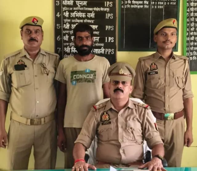 गैंगस्टर एक्ट का वांछित अभियुक्त गिरफ्तार, विण्ढमगंज पुलिस को मिली सफलता