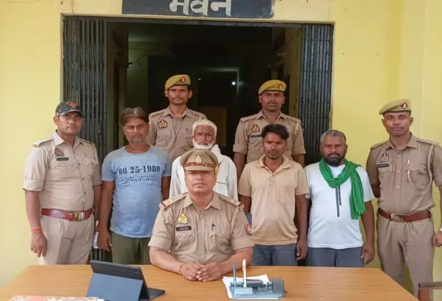 विण्ढमगंज पुलिस ने चलाया वारंटियों के खिलाफ अभियान, चार गिरफ्तार
