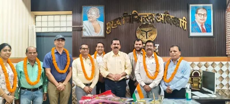प्रांतीय चिकित्सा सेवा संघ (पीएमएस) सोनभद्र का निर्वाचन निर्विरोध संपन्न,नई कार्यकारिणी घोषित