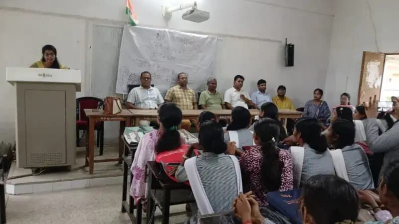 हिंदी छात्र परिषद का हुआ गठन, शिवम कुमार अध्यक्ष एवं प्रियंका यादव उपाध्यक्ष मनोनीत