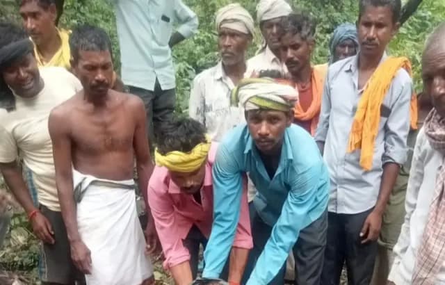 Crime news:बिलासपुर से एम्बुलेंस से पहुंचा मजदूर का शव, परिजनों में मचा कोहराम