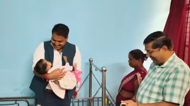 सराहनीय कार्य:आठ दिन की नन्ही ‘कीर्ति’ को मिला नाम, अब सुरक्षित भविष्य की जिम्मेदारी प्रशासन की
