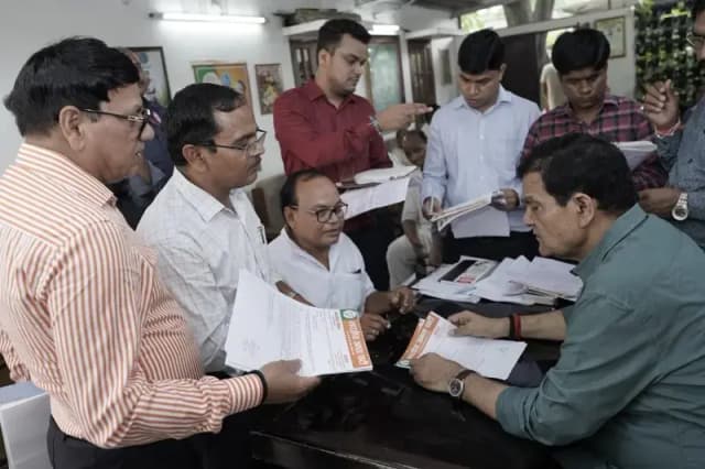 उत्तर प्रदेश नगर विकास मंत्री ए. के. शर्मा से मिले दुद्धी चेयरमैन, 1.32 लाख केवीए पावर स्टेशन और विकास कार्यों पर बनी सहमति