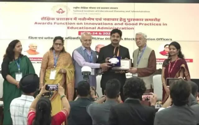 निपुण भारत अनुश्रवण डैशबोर्ड की अभिनव पहल को एनआईईपीए द्वारा राष्ट्रीय स्तर पर सम्मान