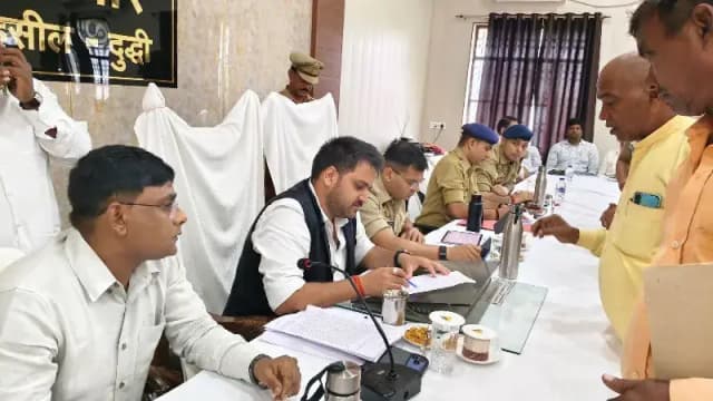दुद्धी तहसील दिवस में 65 मामले आये, 3 का मौके पर निस्तारण