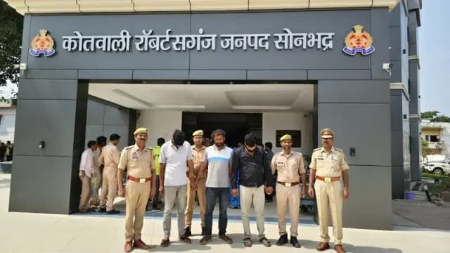 फाइनेंस कंपनी के नाम पर हाईवे से ट्रेलर छीनने वाले 3 आरोपी गिरफ्तार, ट्रेलर बरामद