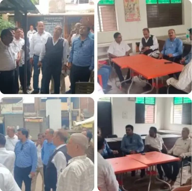 दुद्धी बार एसोसिएशन की पहल रंग लाई, कोर्ट परिसर के आधुनिकीकरण को लेकर पहुंची हिंडाल्को व सीएसआर टीम