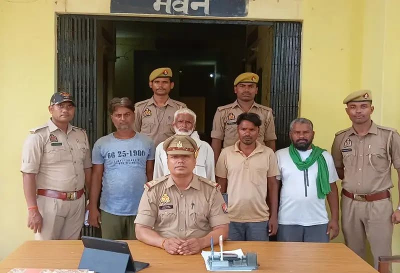 विण्ढमगंज पुलिस ने चलाया वारंटियों के खिलाफ अभियान, चार गिरफ्तार