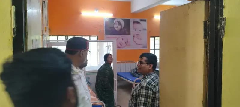 बीडीओ ने सामुदायिक स्वास्थ्य केन्द्र दुद्धी का किया औचक निरीक्षण, व्यवस्थाएं दुरुस्त रखने और सफाई पर दिया जोर।