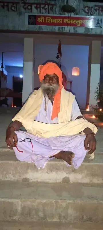 कनहरेश्वर महादेव मंदिर के मुख्य पुजारी बाबा राम केवल दास का निधन, कनहर तट पर होगी समाधि