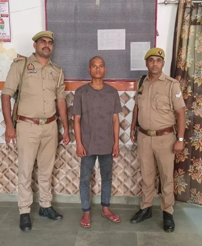पॉक्सो एक्ट में वांछित अभियुक्त गिरफ्तार, दुद्धी पुलिस की कार्रवाई