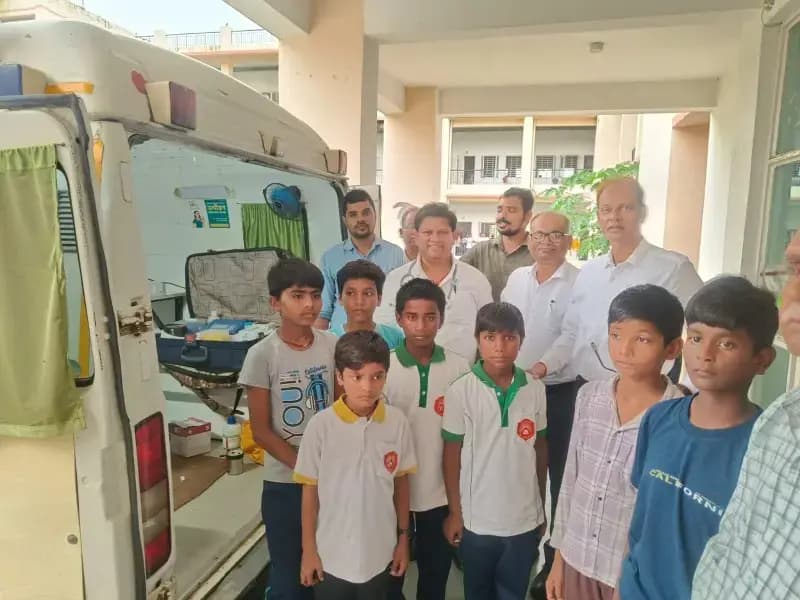 अटल आवासीय विद्यालय में स्वास्थ्य परीक्षण शिविर, विद्यार्थियों के स्वास्थ्य की हुई जांच