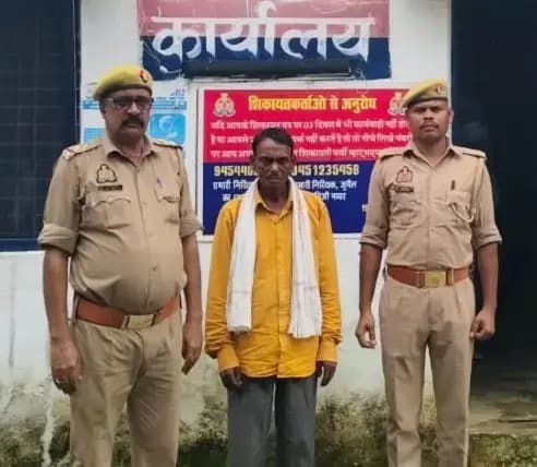 फर्जी अभिलेख तैयार कर स्व. भजन की भूमि पर वरासत का दावा करने वाला वांछित अभियुक्त गिरफ्तार