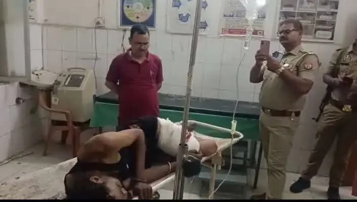 मालगाड़ी की चपेट में आया युवक, जांघ शरीर से हुई अलग