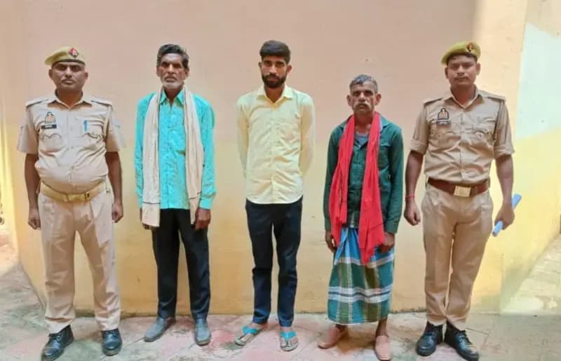 न्यायालय के वारंट पर कोन पुलिस की कार्रवाई, तीन वारंटी गिरफ्तार
