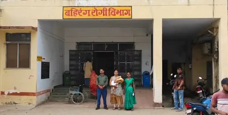 रजखड़ गांव में मिला नवजात शिशु, चाइल्ड केयर यूनिट की टीम ने किया रेस्क्यू