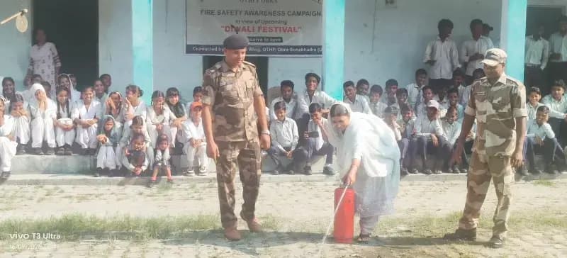 आग से बचाव के बताए आसान तरीके,गैस, बिजली और ज्वलनशील पदार्थों से लगने वाली आग पर दिया प्रशिक्षण