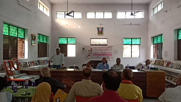 राष्ट्रपिता महात्मा गांधी व लालबहादुर शास्त्री जयंती पर हुआ काव्य गोष्ठी का आयोजन।