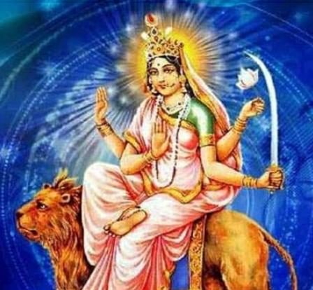 नवरात्रि के पांचवे दिन पूजी जाती हैं माँ कात्यायनी, जानें, पूजा विधि,भोग।