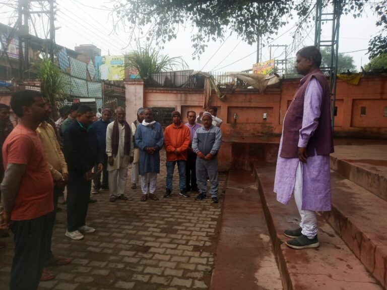 दुद्धी -: रामलीला नाट्य मंडली के पुरोधा बाल गोविंद मिश्रा का 105 वर्ष की उम्र में निधन।