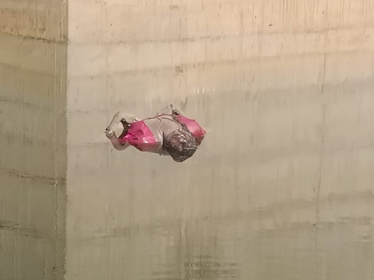 अमवार कनहर स्पेलवे  के नीचे 40 वर्षीय महिला का शव पाए जाने से सनसनी। 