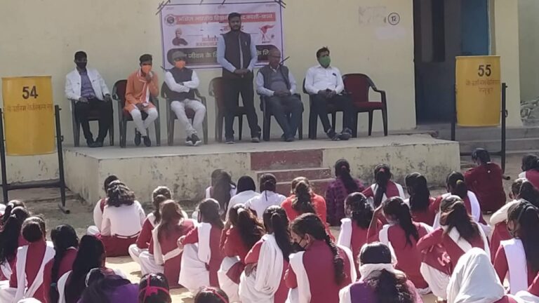 अभाविप द्वारा छात्राओं की देश में भूमिका पर संगोष्ठी का आयोजन किया गया।