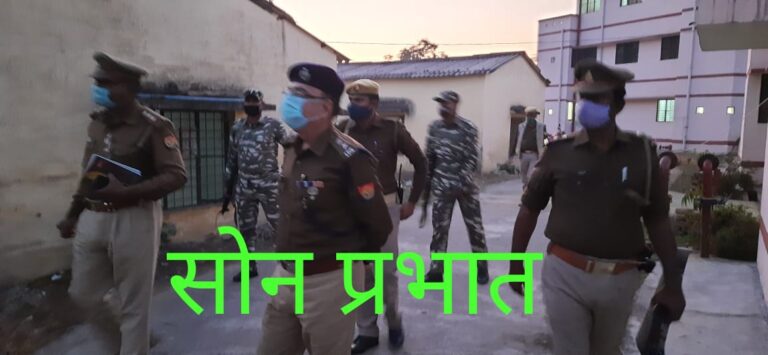 सोनभद्र पुलिस अधीक्षक ने हाथी नाला थाना का किया आकस्मिक निरीक्षण,दिए आवश्यक निर्देश।