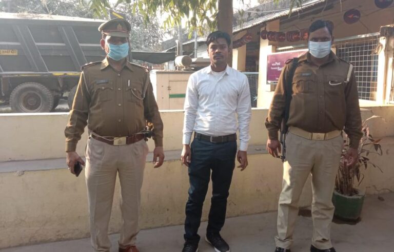 गैंगेस्टर वांछित एक अभियुक्त को गिरफ्तार कर भेजा जेल।